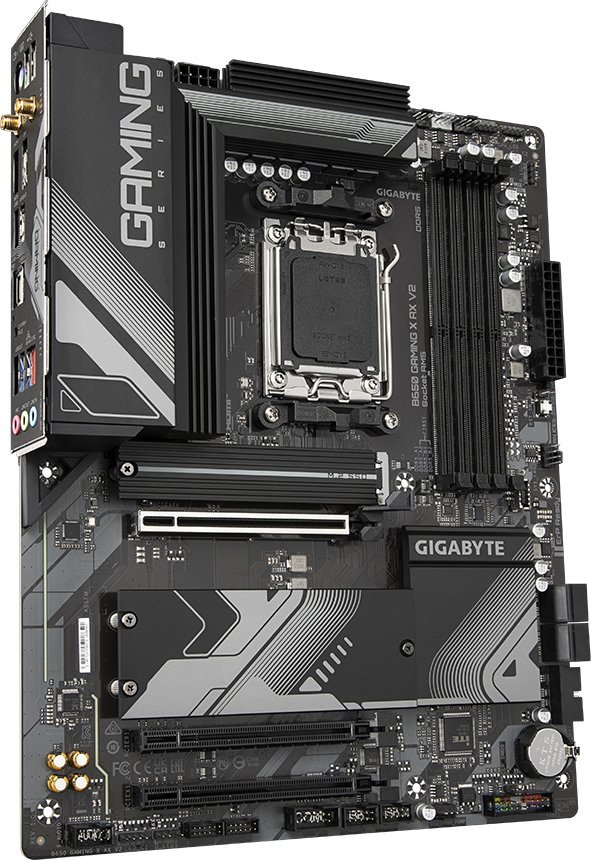 Pllakë amë Gigabyte B650 Gaming X AX V2, DDR5, WiFi 6E, e zezë