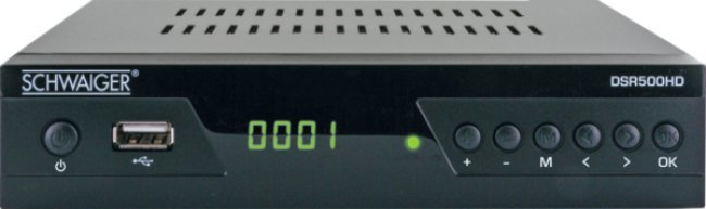 Set top box satelitor Schwaiger DSR500HD, Full HD, HDMI, i zi