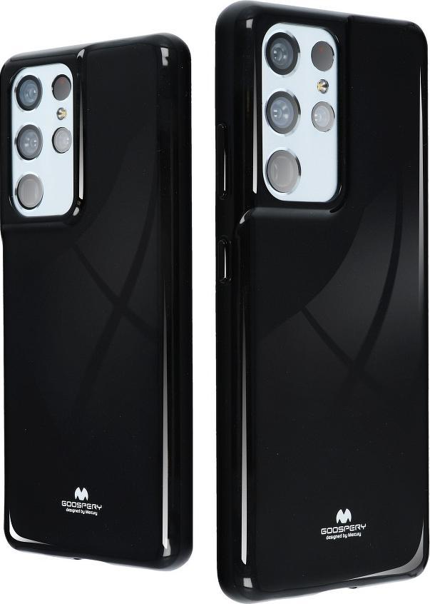 Futrollë telefoni Mercury Jelly Case për Samsung S22 Plus S906, TPU, e zezë