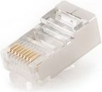 Kokë për kabllo Gembird RJ45 (8P8C), FTP-shielded, cat. 5e, 100 copë