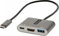 Adapter multiport USB C StarTech.com HB30C4A1CFB, HDMI 4K, PD 100W, i zi