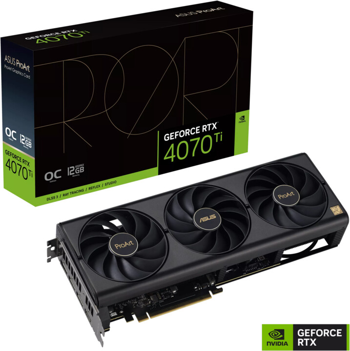 Kartelë grafike Asus ProArt GeForce RTX 4070 Ti OC 12GB GDDR6X