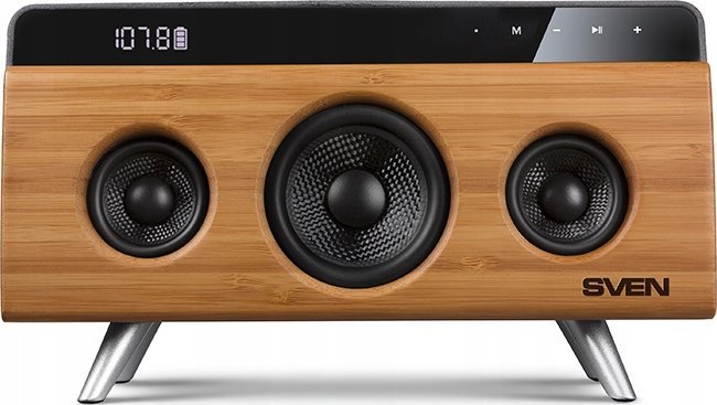 Altoparlant wireless SVEN HA-930, 30W, Bluetooth USB FM, kafe