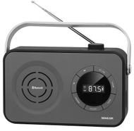 Radio portative Sencor SRD 3200 B, FM Digjital, Bluetooth, e zezë