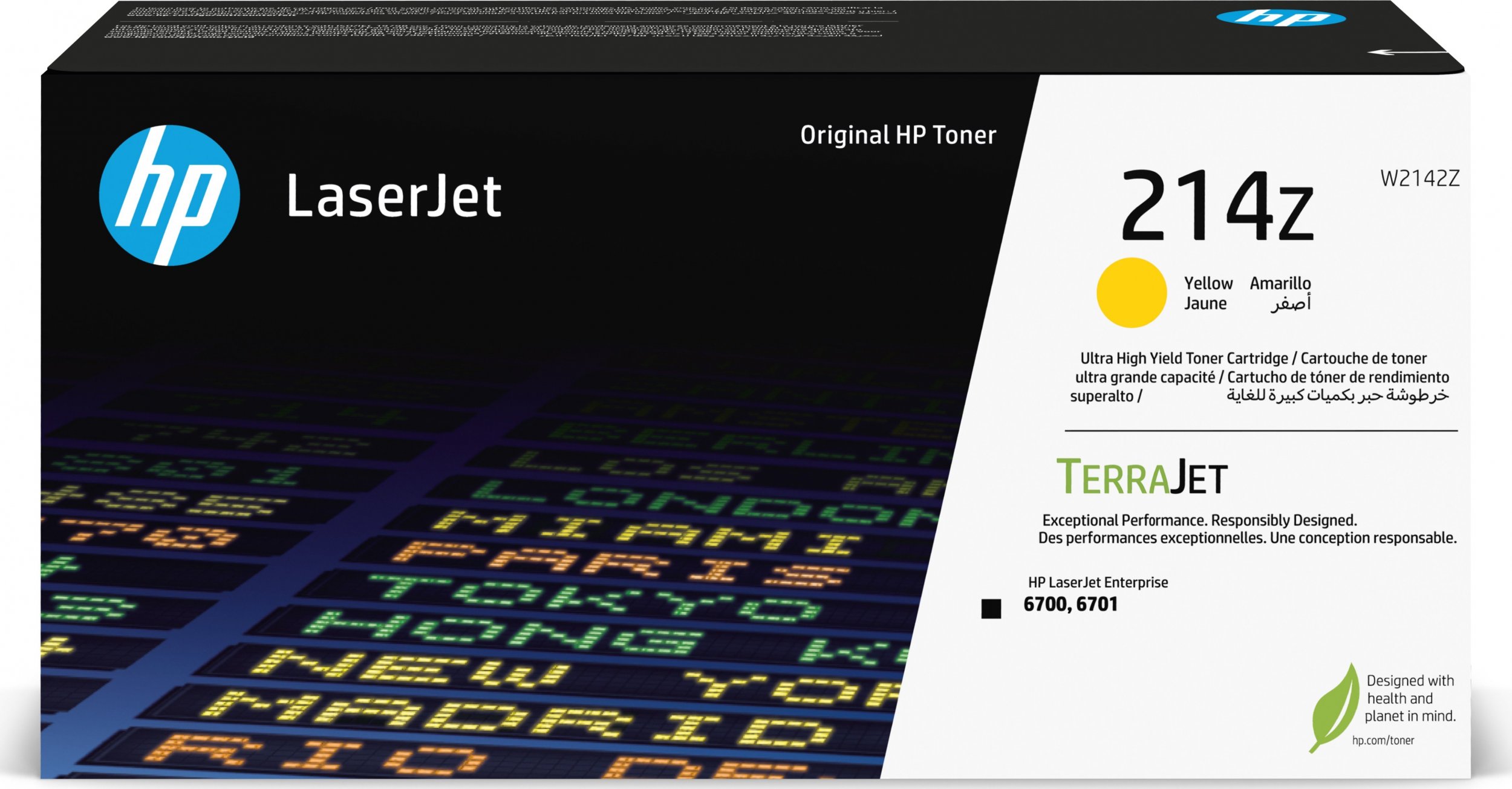 Toneri HP W2131A 213A TerraJet, Color LaserJet Enterprise, cyan, kapacitet standard