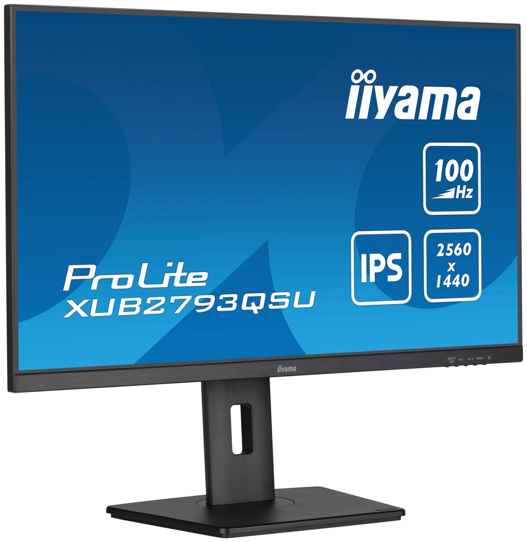 Monitor iiyama ProLite XUB2793QSU-B6, 27", 2560 x 1440, 100 Hz, i zi