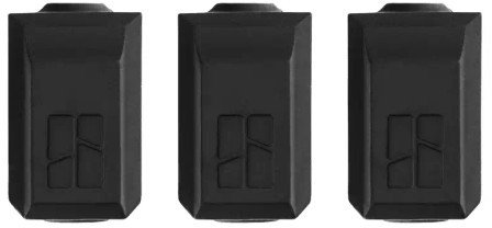 Mbështjellës silikoni për hotend Bambu Lab H2D, set 3 copë, gri