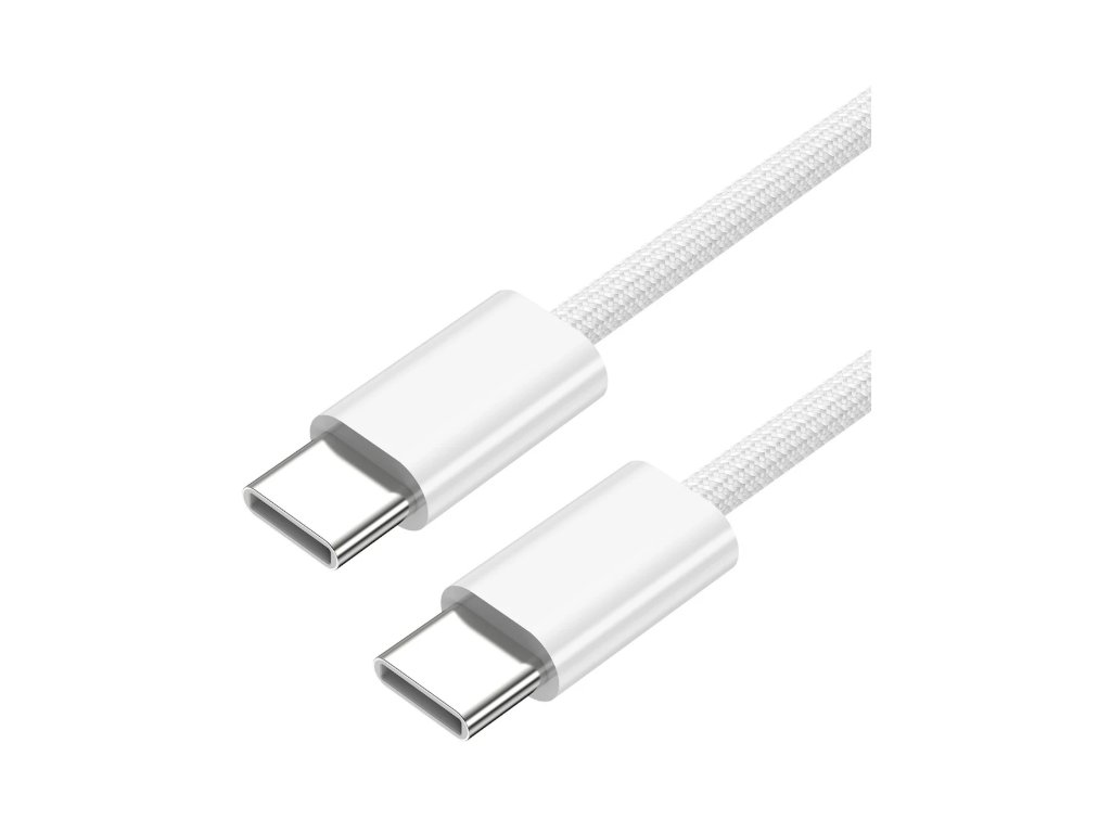 Kабел USB-C Cubenest, 60W, 1m, сет 4 парчиња, бел