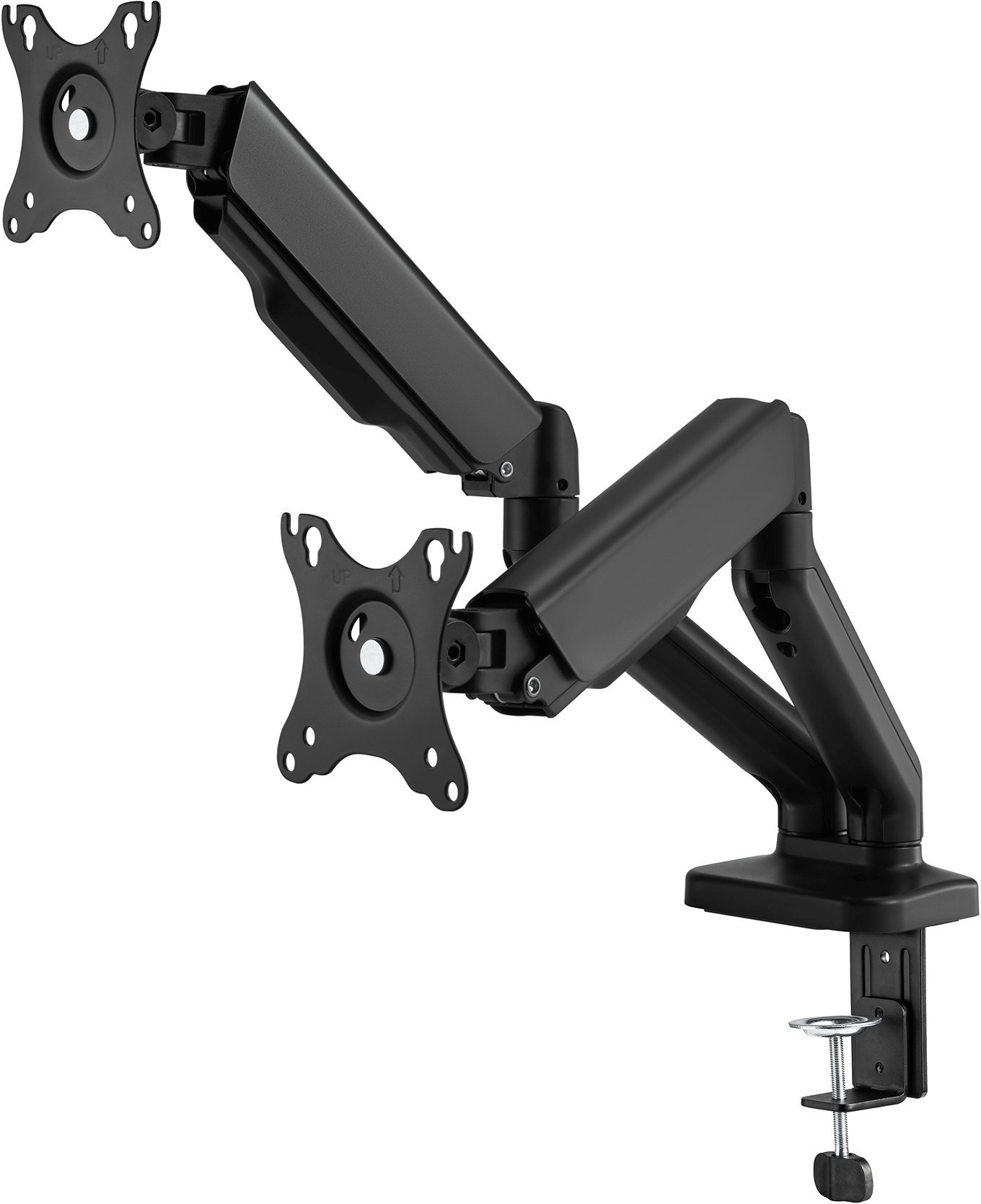 Mbajtëse monitori CABLETECH UCH0208-2, për 2 monitorë 17-32", e zezë