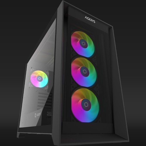 Kutia kompjuterike gaming XO-1, EATX, xham i temperuar, e zezë