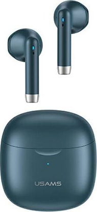 Слушалки TWS Usams BHUIA03 US IA04, Bluetooth 5.0, со кутија за полнење, бели