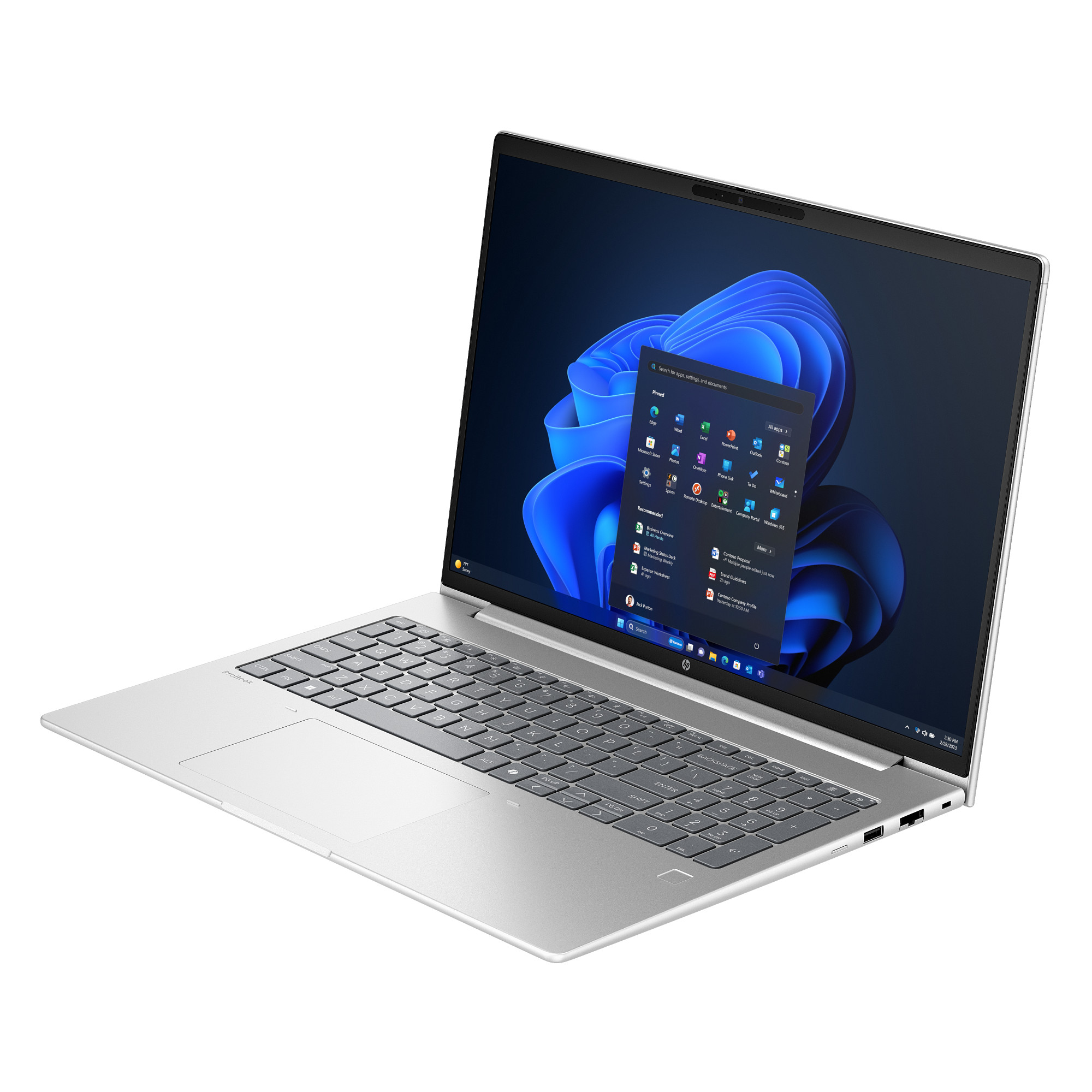 Laptop HP ProBook 4 G1i AI, 16", Intel Core Ultra 7, 32GB RAM, 1TB SSD, NVIDIA GeForce RTX 3050, i argjendtë