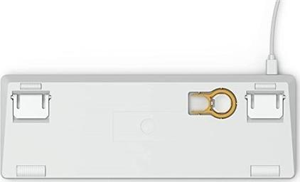 Tastierë mekanike Glorious GMMK 60%, RGB, White Ice, e bardhë