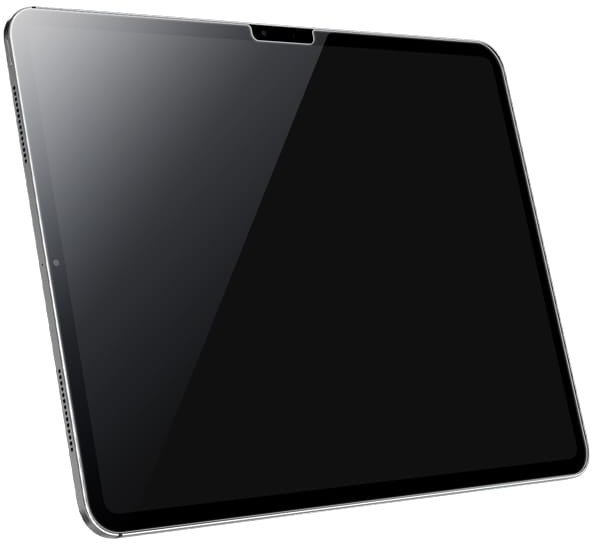 Xham mbrojtës Crong 3D Armour Glass për iPad Air 13" M2 M3, për iPad Pro 12.9"