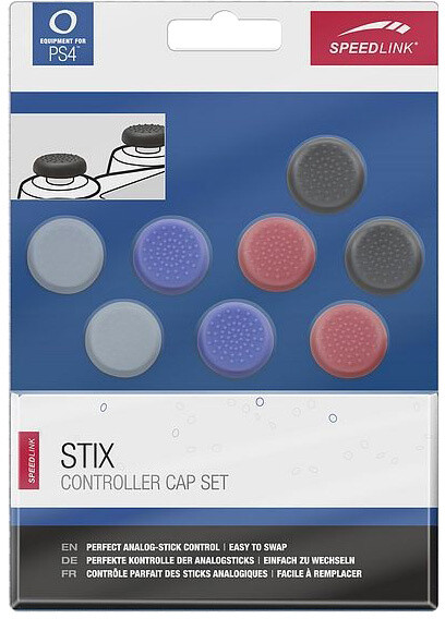 Shtojca silikoni Speedlink Stix, 4 ngjyra (PS4) 