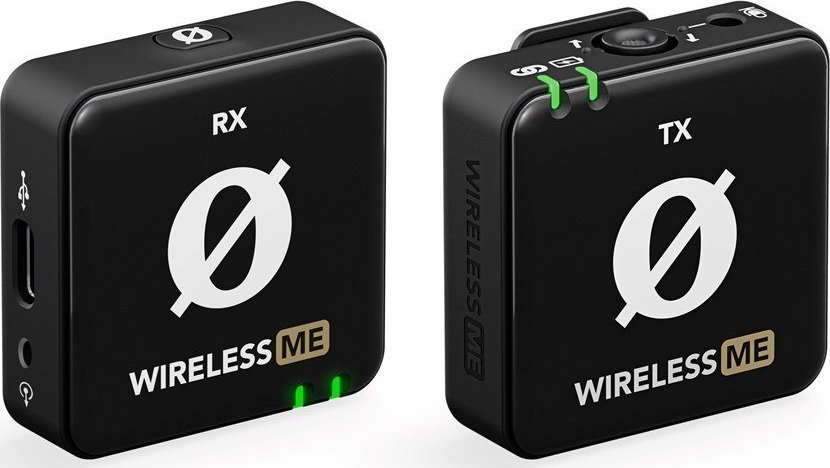 Mikrofon wireless Rode Wireless ME, omnidireksional, rreze 100m, i zi