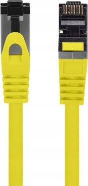 Kabllo rrjeti Lanberg Cat 8.1, S/FTP LSZH, 1.5m, e verdhë