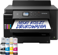 Printer Epson EcoTank, inkjet ngjyrë A3, Wi-Fi, i zi