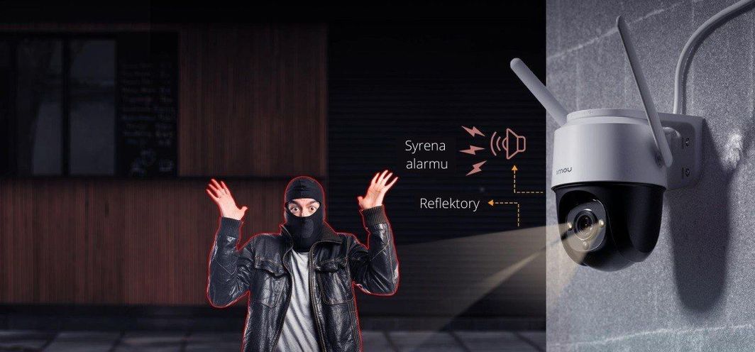 Kamerë IMOU Cruiser 2MP, e bardhë