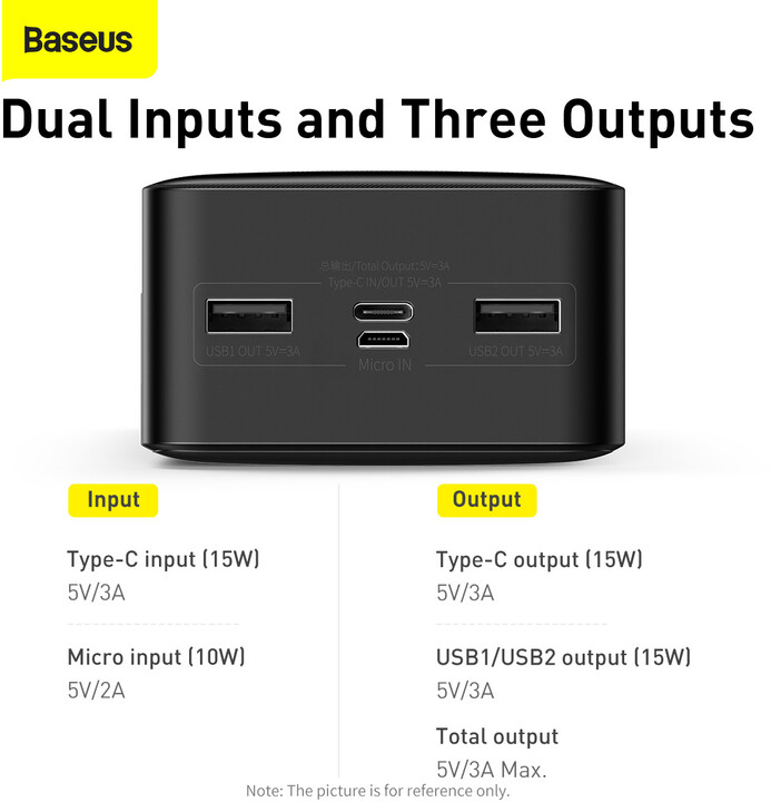 Powerbank Baseus Bipow Digital Display (PPDML-K01), i zi