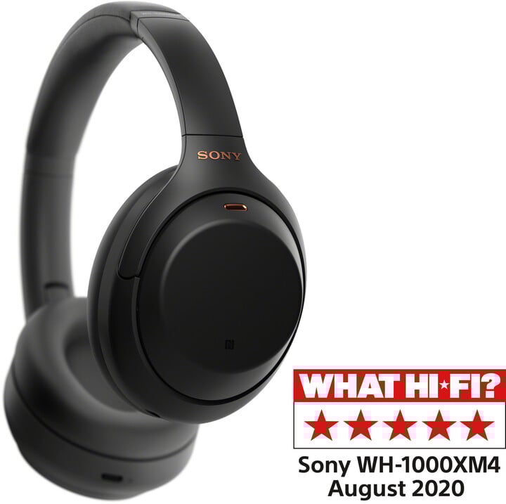 Kufje Sony WH-1000XM4, model 2020, të zeza