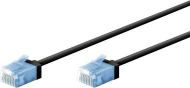 Kabllo rrjeti Goobay Ultraflexible, CAT 6A, 10m, e zezë