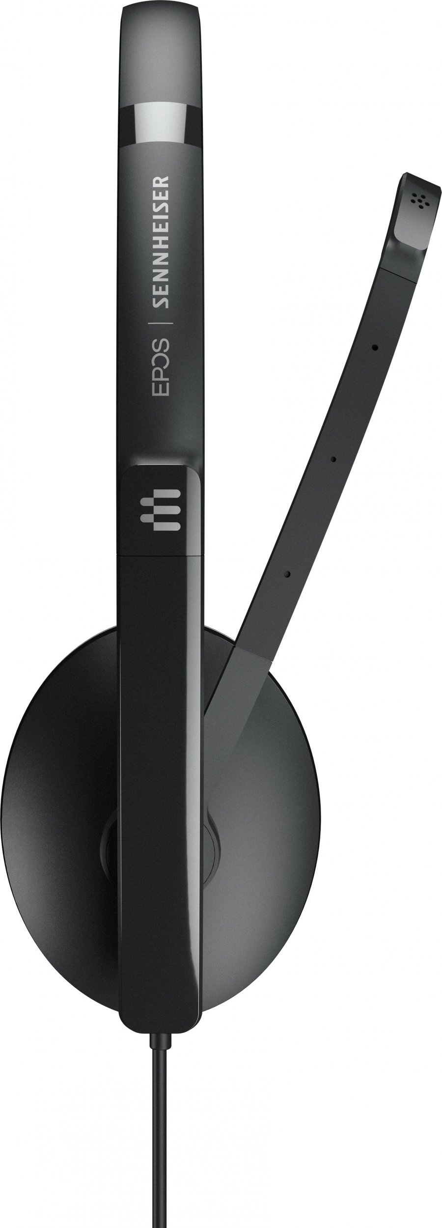 Kufje me kabllo Epos Adapt 160T II, stereo, me mikrofon me anulim zhurme, të zeza