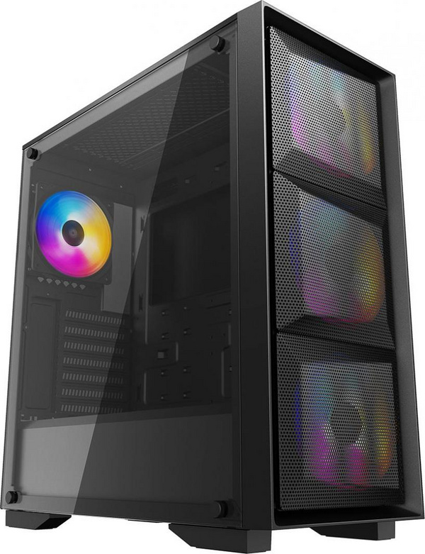 Kasë kompjuterike Deepcool MATREXX 50 MESH 4FS, E-ATX, e zezë