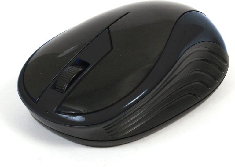Maus Omega Juoda, wireless, USB, i zi
