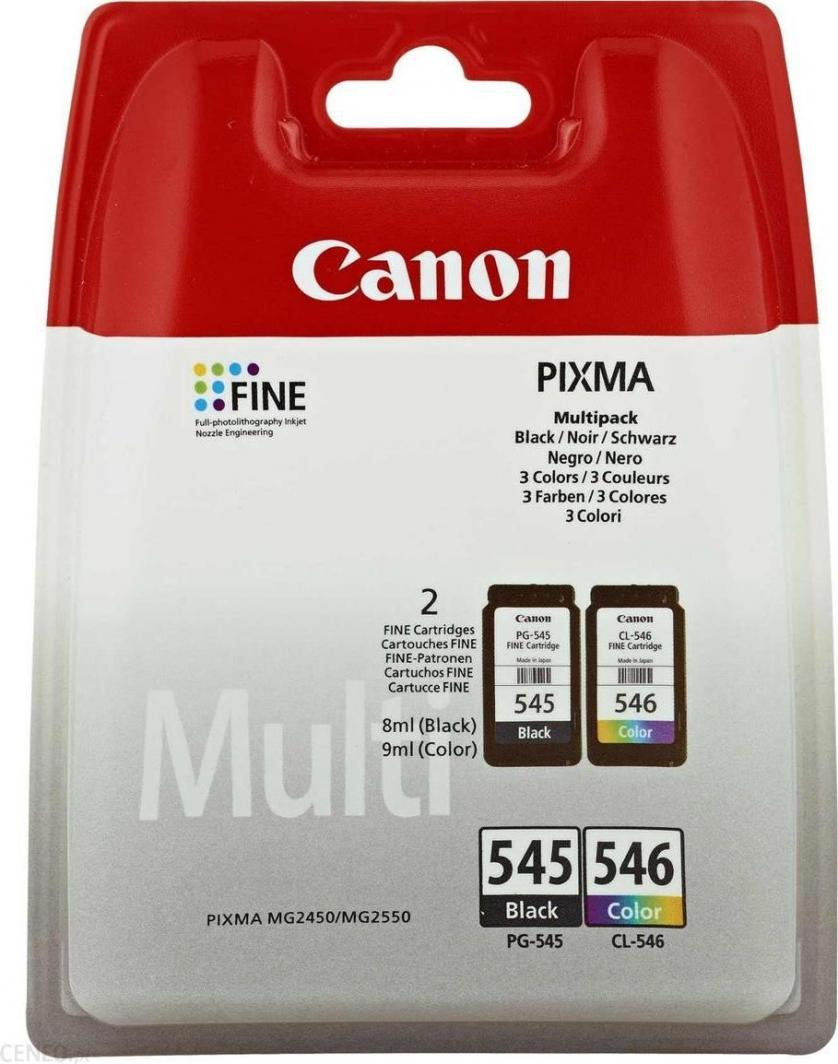 Ngjyrë për printer Canon Ink Cartridge PG545/CL546 Multipack, e zezë