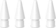 Set maja zëvendësuese 4smarts për Apple Pencil 1 2, 4 copë, të bardha