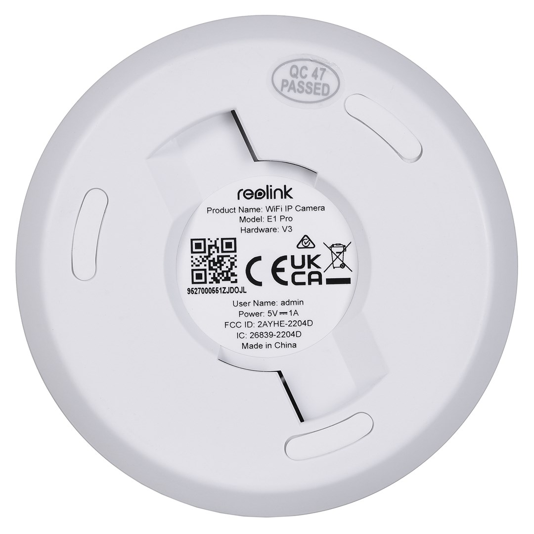Kamerë sigurie Reolink E1 PRO v2, 4 MP, 2560 x 1440, me mikrofon të integruar, e bardhë