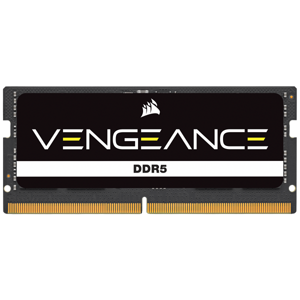 Memorie RAM laptop CORSAIR Vengeance 64GB, DDR5 SODIMM, 4800MHz, CMSX64GX5M2A4800C40