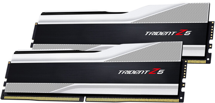 Module të memories G.Skill Trident Z5 32GB (2x16GB) DDR5 6400 CL32, të argjendta