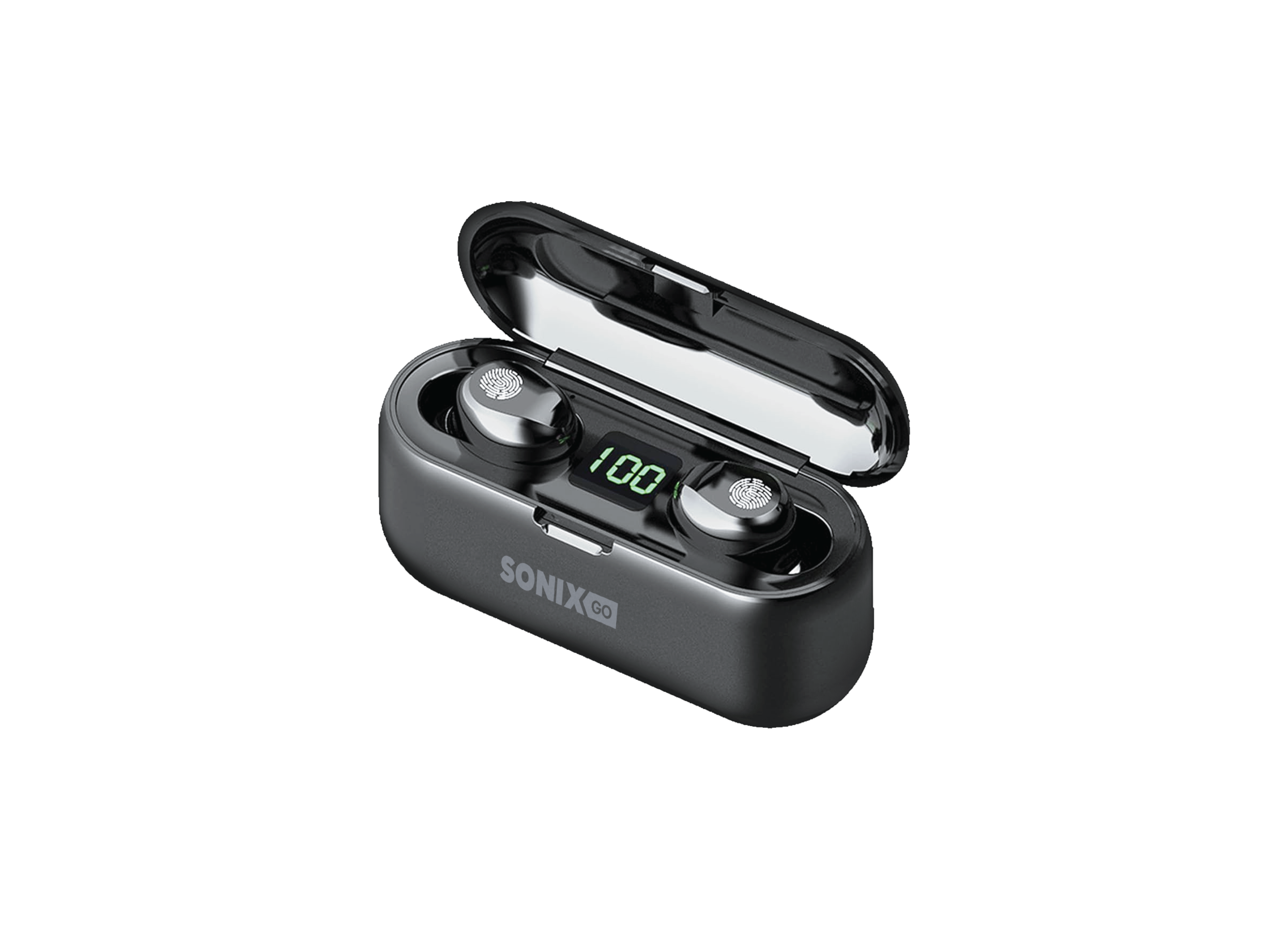 Dëgjuese SonixGo me bluetooth, të zeza