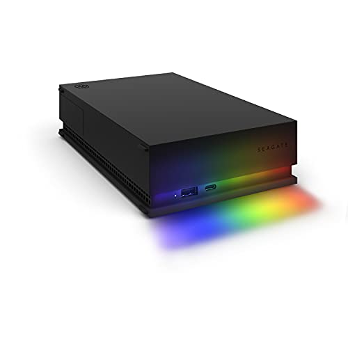 Hard disk i jashtëm Seagate FireCuda Gaming Hub, 8TB, USB 3.2, i zi
