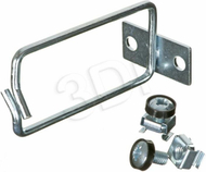 Unazë për kabllo Triton RAX D1 X48 X3, për rack 19", çelik inox