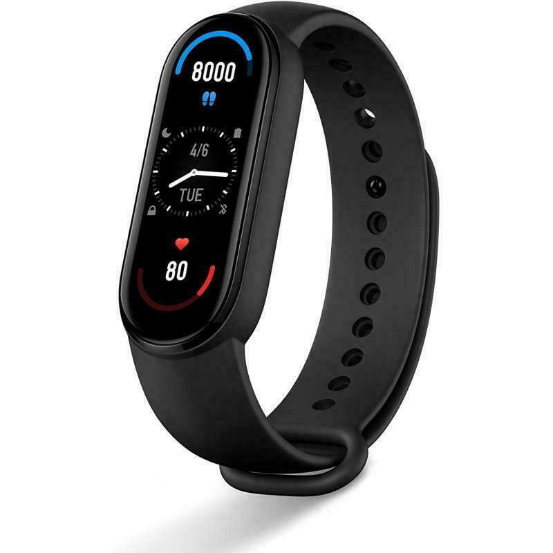 Orë e mençur Xiaomi mi band 7, 1.62' bluetooth, Amoled 180mah, e zezë
