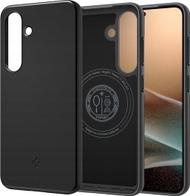 Mbulesë telefoni Spigen Thin Fit MagSafe, për Samsung Galaxy S25, TPU PC, e zezë