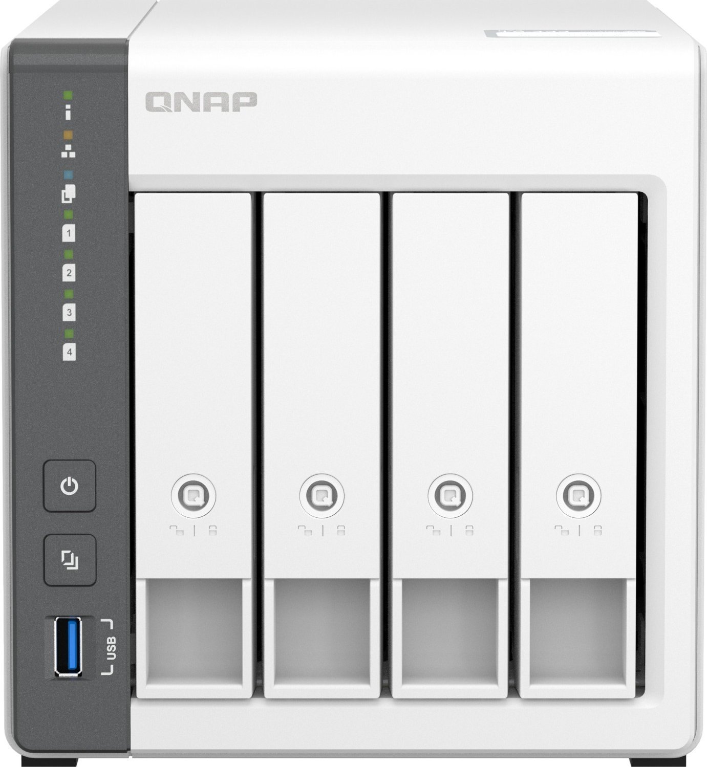 Server NAS QNAP TS-433-4G, 4GB RAM, 2TB HDD Seagate IronWolf