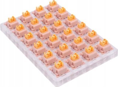 Swiçe mekanikë Redragon A113 QL Bullet, set 24 copë, 3 pin, transparent