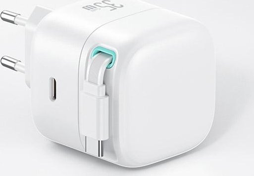 Adapter karikues USAMS, 1x USB C, 35W PD QC, i zi