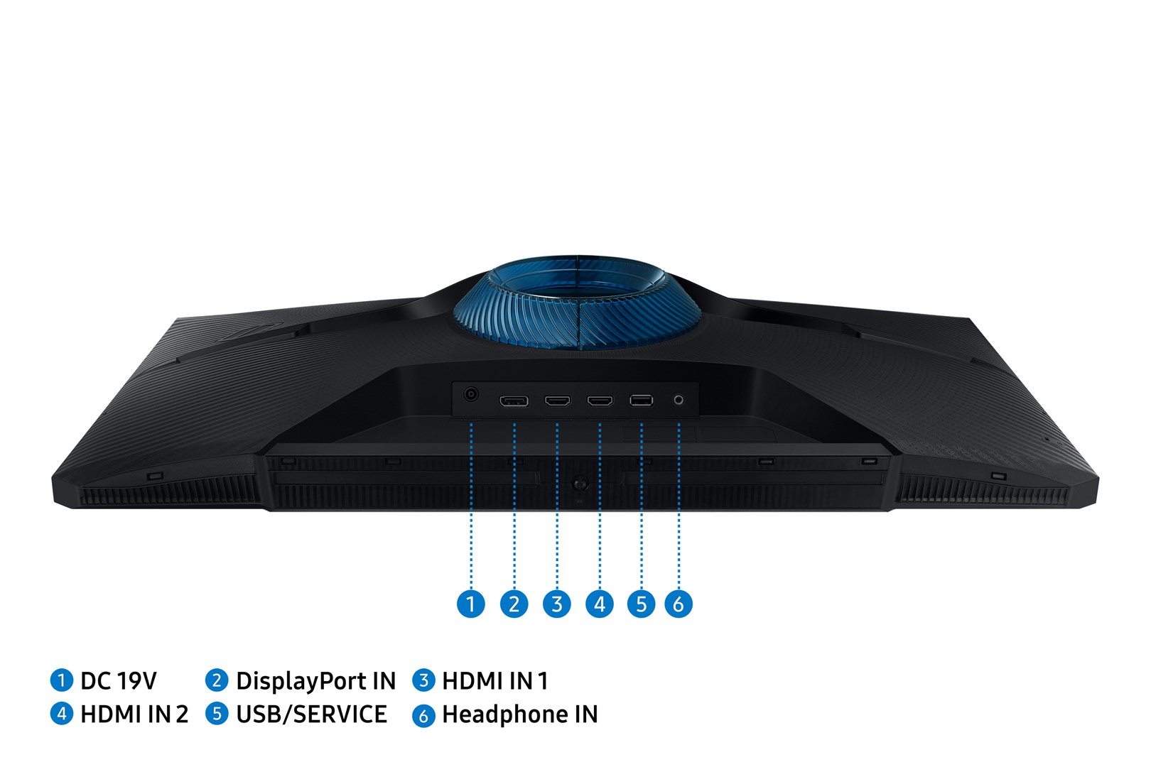 Monitor Samsung G51C computer, 27", 2560 x 1440, 165 Hz, i zi