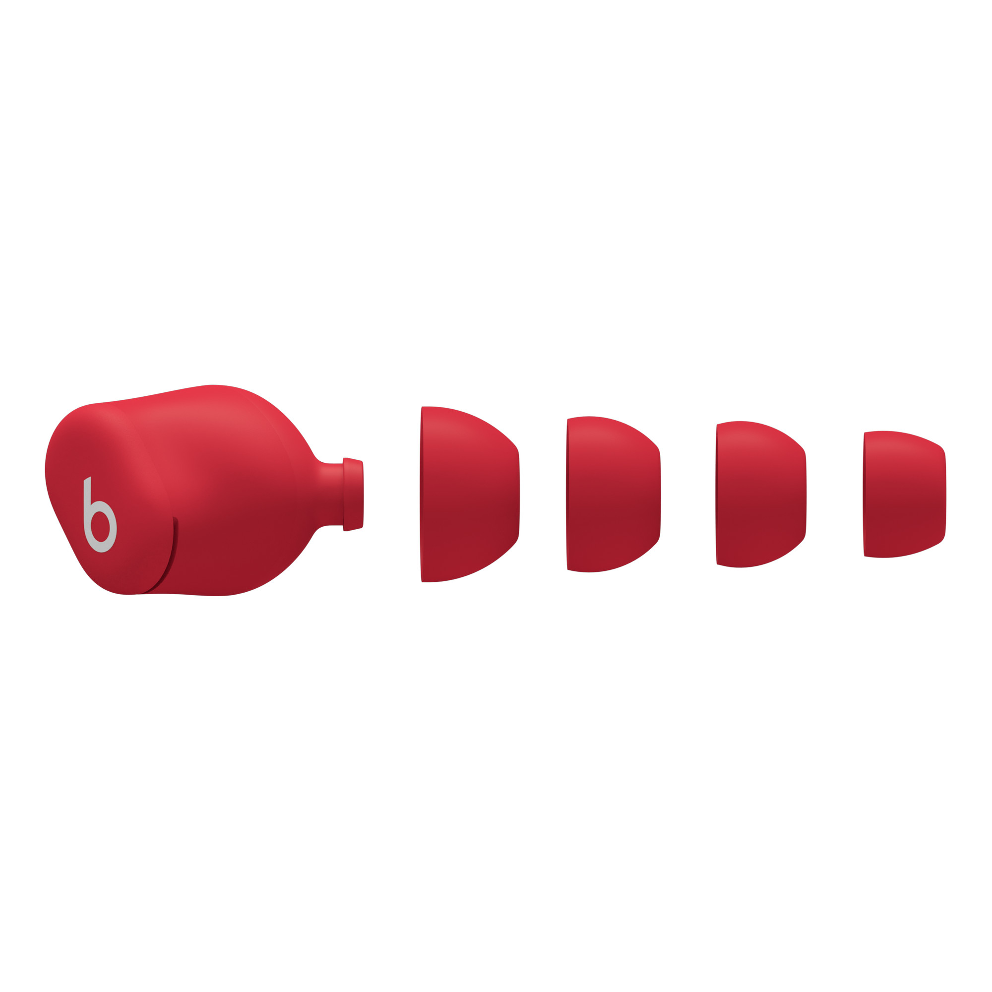 Beats Solo Buds True Wireless Earbuds, Transparent Red