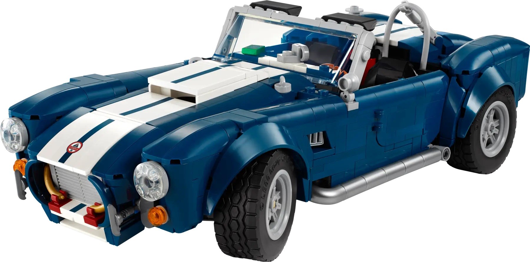 Set ndërtimi LEGO ICONS 10357 Shelby Cobra 427 S/C, 1241 pjesë, për të rritur