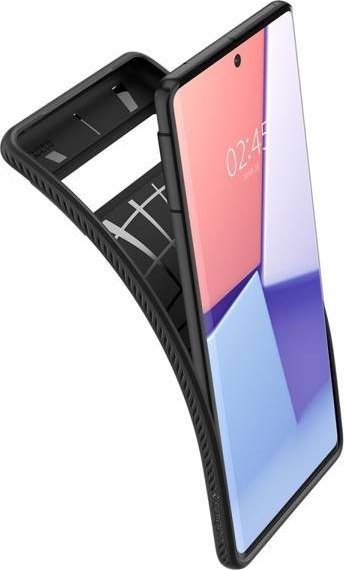 Mbështjellës telefoni Spigen Liquid Air për Google Pixel 7, TPU, i zi