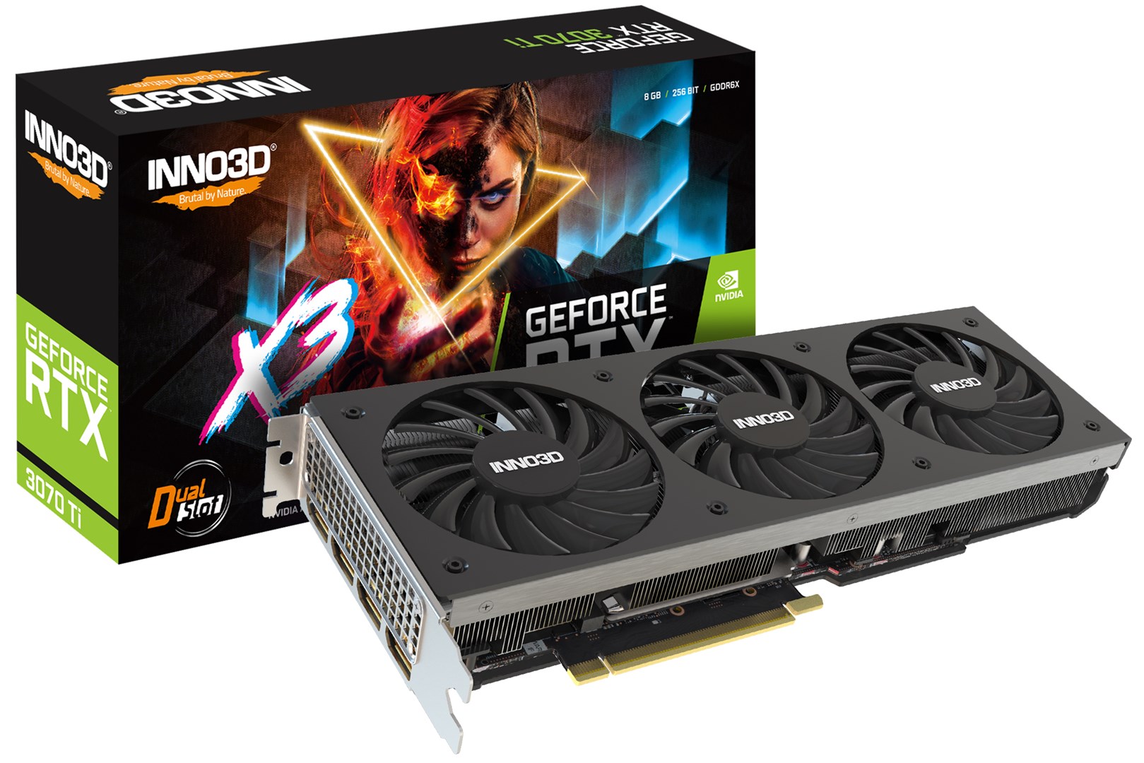 Kartelë grafike Inno3D GeForce RTX 3070 Ti X3 NVIDIA 8GB GDDR6X