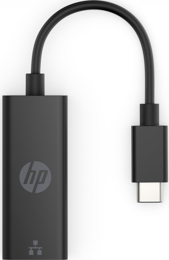 Përshtatës USB HP USB-C në RJ45, i zi