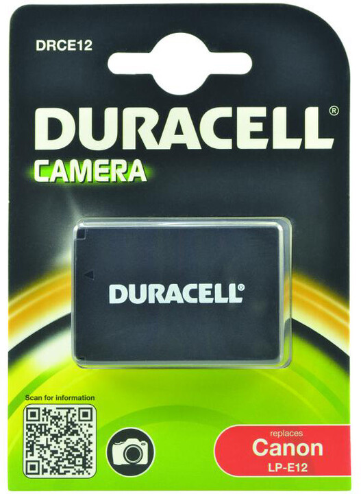 Bateri alternative Duracell për Canon LP-E12