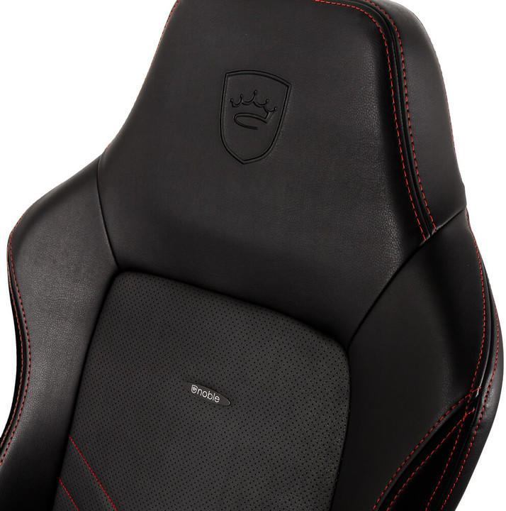 Karrige Noblechairs HERO, e zezë / kuqe